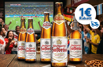 Stuttgarter Hofbräu Rabattaktion 1 Euro - KW 24 bis 26 in 2026
